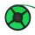LEDlink neonFLEX-0410-24 Green (24V / 12W/m / IP67)